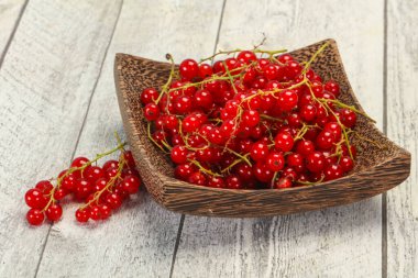 Tatlı taze kırmızı frenk üzümü