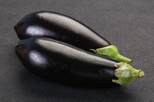 Raw Ripe Eggplant Ready Cooking — Stock Photo, Image