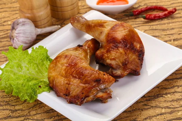 Kaki Ayam Panggang Renyah — Stok Foto