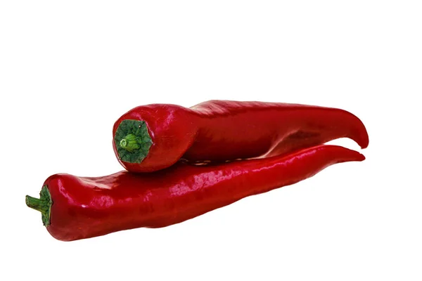 Ripe Juicy Red Ramiro Pepper Ready Cooking — Stock Photo, Image