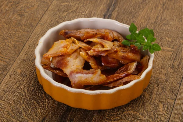 Pork Ear Snack Bowl — Stock Photo, Image