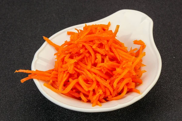 Spicy Korean Carrot Bowl — Stock Photo, Image