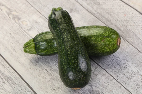 Zucchine Mature Crude Pronte Cottura — Foto Stock