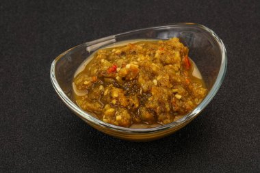 Kasede biberli yeşil baharatlı sos.