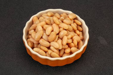 Vejetaryen mutfağı Kasede beyaz fasulye böbreği 