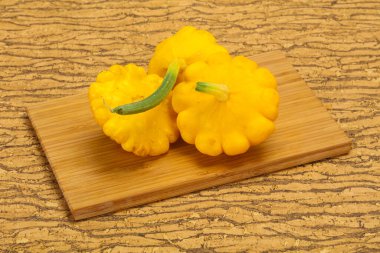 Taze veranda pişirmeye hazır.