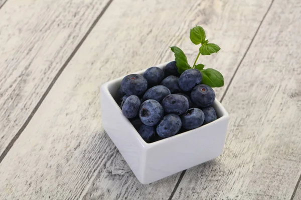 Sweet Tasty Blueberry Bowl — Stock Photo, Image