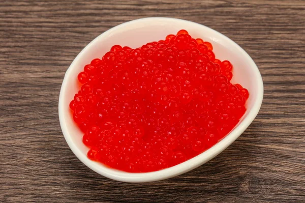 Caviar Salmón Rojo Lujo Bowl — Foto de Stock