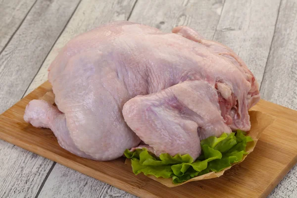 Çiğ Tavuk Pişirmeye Hazır — Stok fotoğraf
