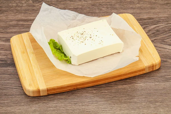 Greek Cheese Feta Board Still Life — Stock Photo, Image
