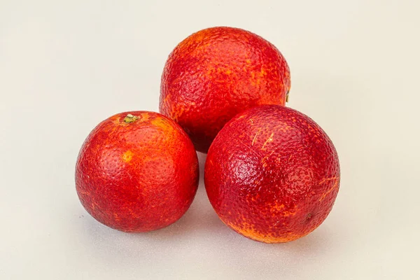 Κόκκινο Γλυκό Πορτοκαλί Φυσικό Φόντο — Φωτογραφία Αρχείου