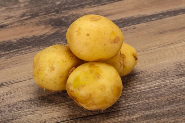 Pequeno Monte Batata Sazonal Jovem Pronto Para Cozinhar — Fotografia de Stock