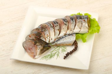 Tütsülenmiş Scomber, yemek geçmişi