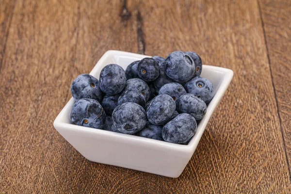 Sweet Fresh Juicy Blueberries Heap Background — Stock Photo, Image