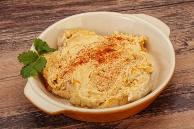 Vegan diyeti - paprikalı humus