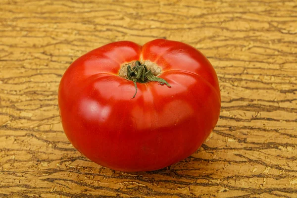 Grande Tomate Rouge Juteuse Mûre Pour Cuisson — Photo