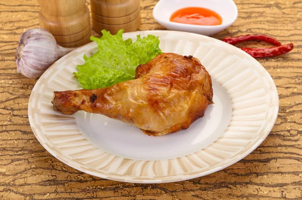 Kaki Ayam Panggang Renyah — Stok Foto