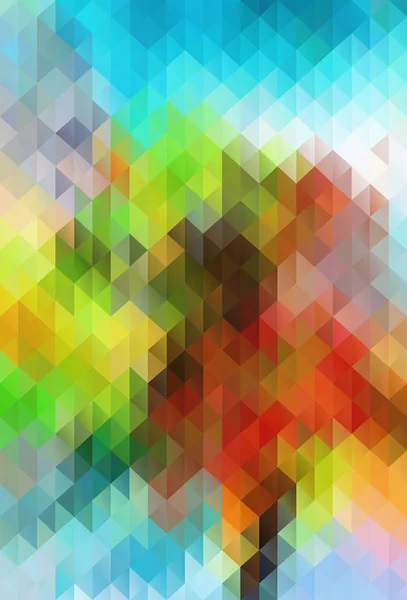 Abstrakta färg rutnät triangel geometrisk bakgrund — Stock vektor