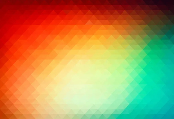 Vektor-Hintergrund aus Dreieck-Polygonen — Stockvektor