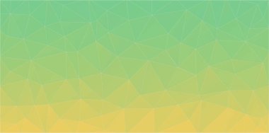 Yeşil üçgen arka plan geometrik şekiller.