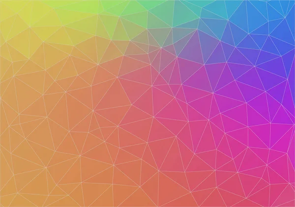 Flaches Dreieck Farbverlauf Tapete — Stockvektor