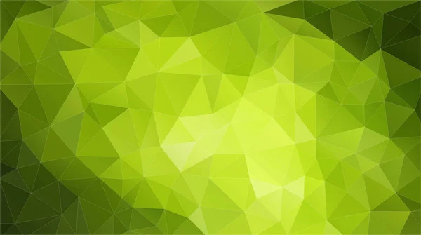 Green Colors Mosaic Pattern Stock Image — Stock Vector