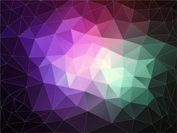 Helle Farbe Hintergrund mit Dreiecksformen — Stockvektor