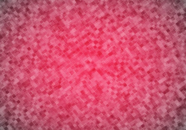 Červená barva pozadí mozaiky — Stockový vektor