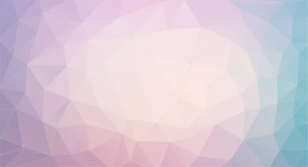 Fondo triangular con colores pastel — Vector de stock