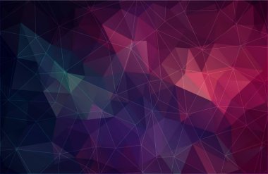 Düz renkli geometrik üçgen duvar kağıdı