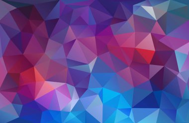 Parlak mulicolor üçgen mozaik arka plan