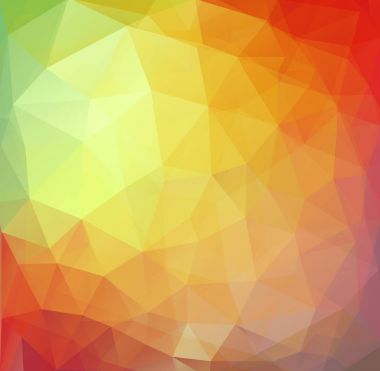 Taze renk sarı renk üçgen arka plan