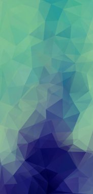 Düz soyut üçgen afiş. Vektör arka plan