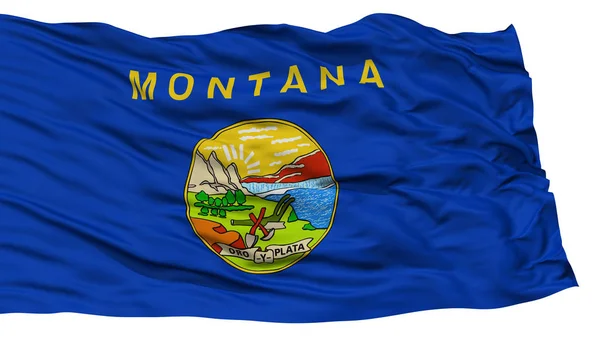 Isolated Montana Flag, USA state