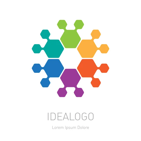 Αφηρημένη λογότυπο του σχεδιασμού — Διανυσματικό Αρχείο