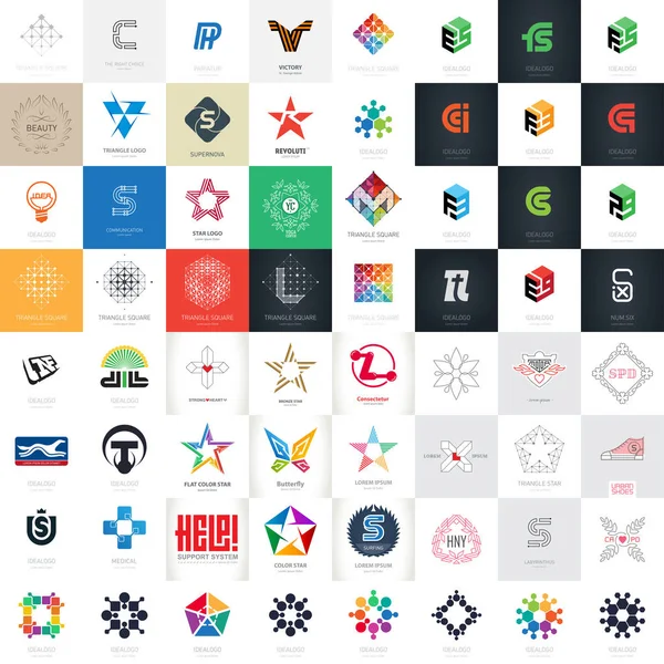 Logo mega collectie — Stockvector