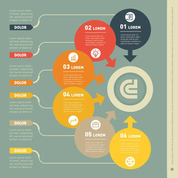 Icons set ile raporunun bölümü