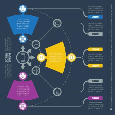 İş kavramı seçenekleri ile. 