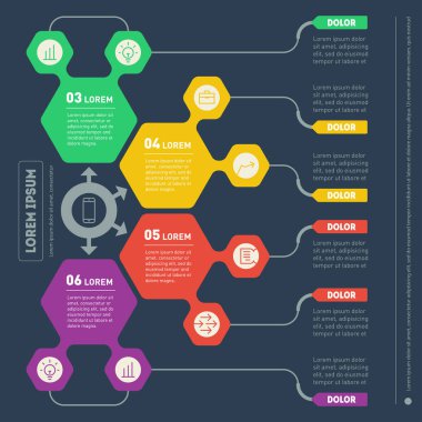 İş kavramı seçenekleri ile. 