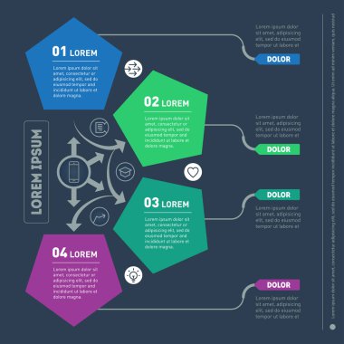 İş kavramı seçenekleri ile. 