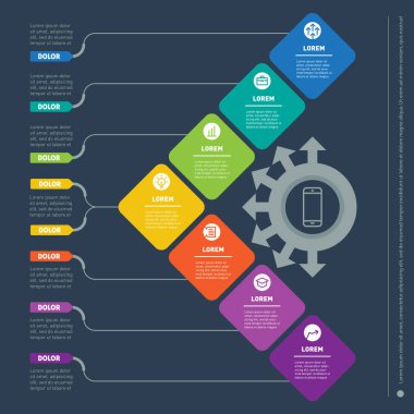 Web şablon / infochart 