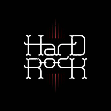 Hard Rock orijinal yazı 