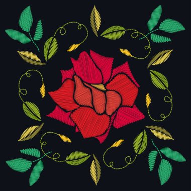 soyut güzel çiçek 