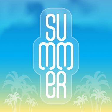 Yaz arka plan Yazıt ile 