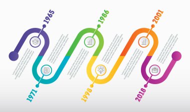 İş Infographic seçenekleri ile.