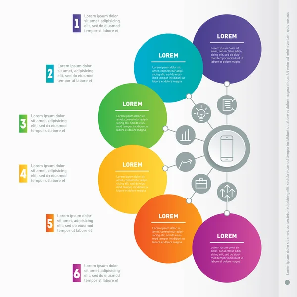 İş Infographic seçenekleri ile.