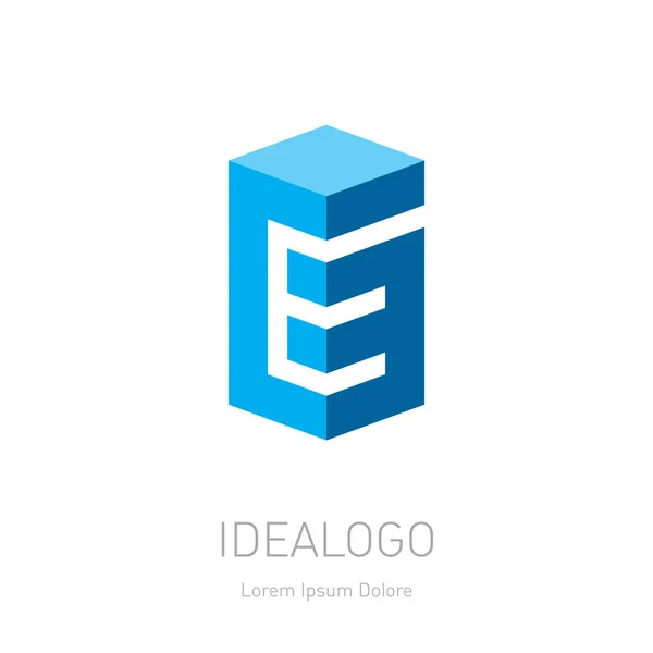 Logotype Initial Logotype Monogramme Élément Conception Vectoriel Icône — Image vectorielle