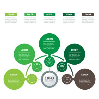 Dünya eğilimleri ile kutsal kişilerin resmi, vektör çizim arka plan üzerinde Infographic kronolojisi