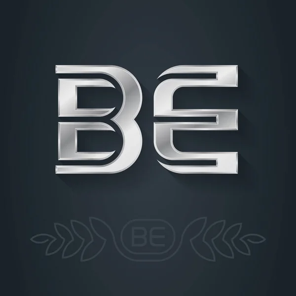 Logo Letters Ilustración Vectorial Simple — Vector de stock