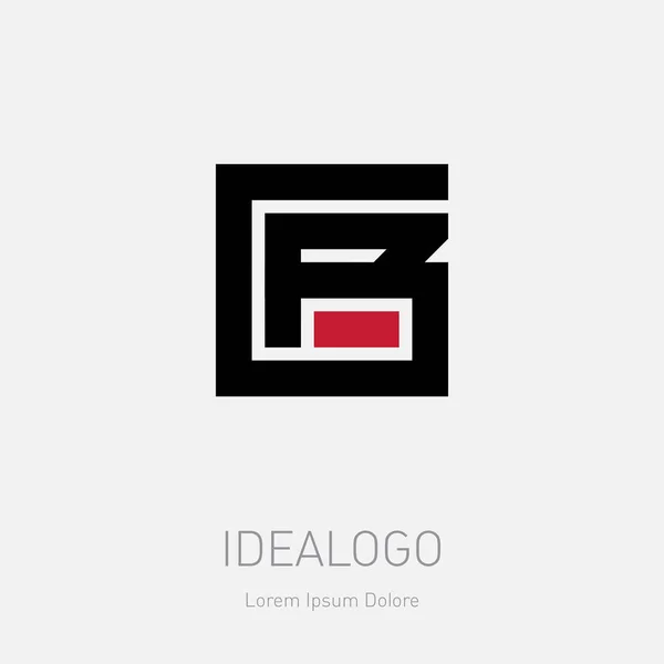 Logó Ikon Vagy Logotípus Sablon Vektorillusztráció — Stock Vector